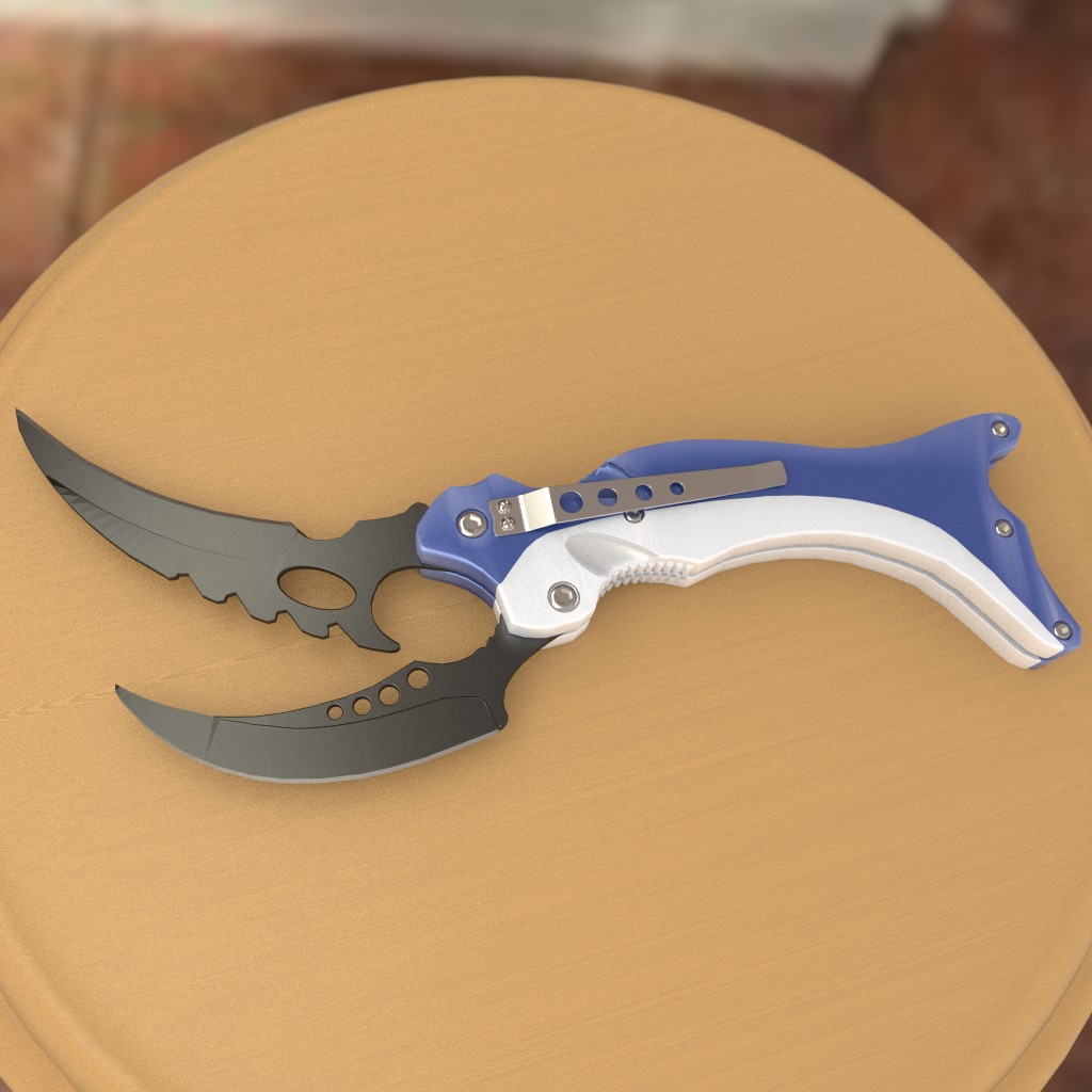 Double Blade Knife preview image 2